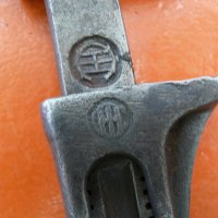 Стар немски раздвижен ключ - 70, снимка 3 - Други ценни предмети - 41955288