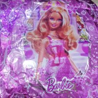 Барби Barbie двустранен голям огледало балон фолио фолиев хелий или въздух парти рожден ден, снимка 2 - Други - 34209672