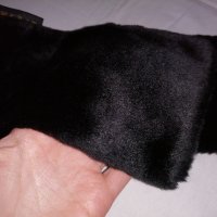 TCM дамски черен плюшен шал - подарък при покупка над 12 лв, снимка 11 - Шалове - 44341197