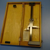 висотомер VEB-SUHL 0-300mm vernier height gauge, снимка 6 - Други инструменти - 39336140