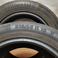 2 бр. 215/55/16 Continental / летни гуми , снимка 8 - Гуми и джанти - 44148548