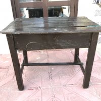 Автентична дървена маса. №0775, снимка 6 - Антикварни и старинни предмети - 34125670