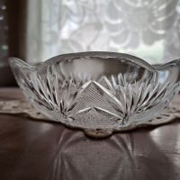 Кристална купа с форма на цвете, снимка 2 - Други - 40955106