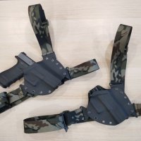 Glock - kydex гръден кобур, снимка 1 - Оборудване и аксесоари за оръжия - 44224886