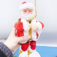 Дядо Коледа катерещ се по мъниста , снимка 8 - Декорация за дома - 38858802