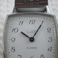 Стар часовник Luch 16 jewels USSR, снимка 3 - Колекции - 36209016