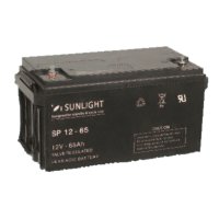 Акумулаторна оловна батерия SUNLIGHT 12V 65AH 350х167х179mm, снимка 1 - Друга електроника - 42489177