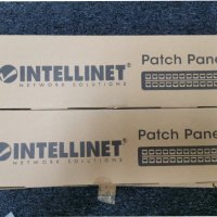 Intellinet Cat6a 24 port пач панел , снимка 2 - Мрежови адаптери - 41792194