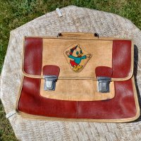 Стара ученическа чанта #25, снимка 2 - Антикварни и старинни предмети - 41712392