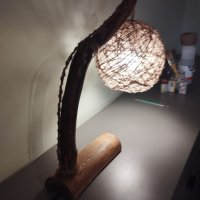 Ръчно  изработени лампи, снимка 2 - Декорация за дома - 44261495
