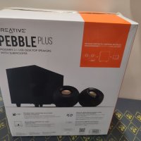 Creative Pebble Plus 2.1, Тонколони 8W, Черни/Аудио продукти,12 м.гар, снимка 2 - Тонколони - 41870930
