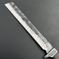 Огромен ловен нож BUCK KNIVES 94 , 5CR13Моv,  300x420 mm, снимка 6 - Ножове - 41482485