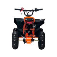 50cc/кубика Детско бензиново ATV SPORT - Оранжево, снимка 3 - Мотоциклети и мототехника - 44640734