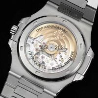 Мъжки часовник Patek Philippe Nautilus Tiffany & Co. Edition с автоматичен швейцарски механизъм, снимка 8 - Мъжки - 41391435