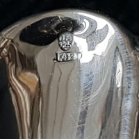Барокова сребърна фруктиера поднос уникална красота, снимка 9 - Други ценни предмети - 36051137