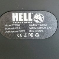 Bluetooth колонка BT2630 "HELL", снимка 3 - Bluetooth тонколони - 41490501