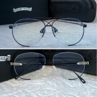 CHROME HEARTS мъжки прозрачни слънчеви очила диоптрични рамки, снимка 1 - Слънчеви и диоптрични очила - 38799895