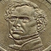 Възпоменателна монета FRANKLIN PIERCE 14 президент на САЩ (1853-1857) за КОЛЕКЦИЯ 38081, снимка 4 - Нумизматика и бонистика - 40764487
