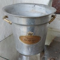 Стара кофа за лед, френска, jacquard за шампанско и др, маркировки, снимка 2 - Други - 41656531