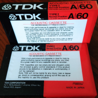 TDK A 60, снимка 8 - Аудио касети - 36160754
