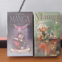 Манга таро карти: Mystical Manga Tarot & Traditional Manga Tarot, снимка 1 - Други игри - 36311651