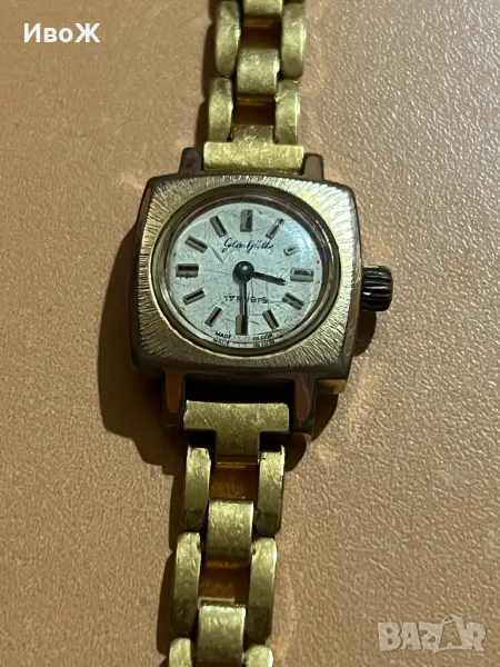 Рядък часовник Glashütte GDR, снимка 1