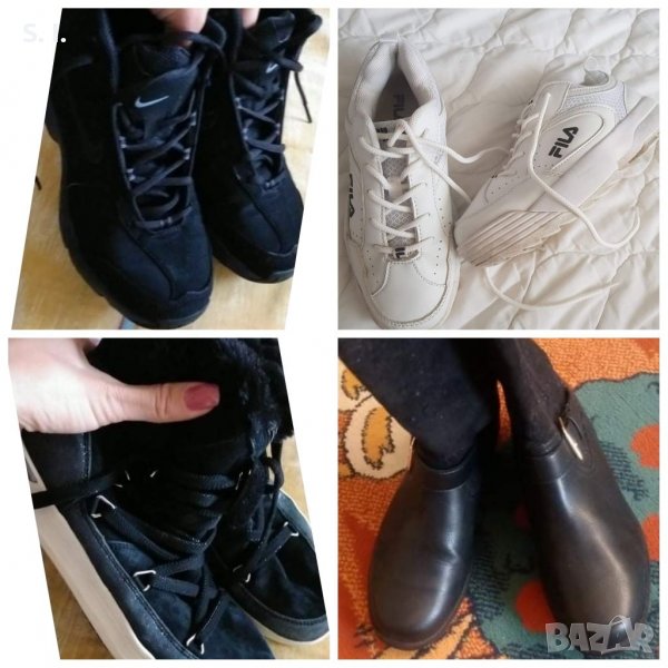 Боти, ботуши, маратонки 36н (белите 34н) - Hm, Geox, Nike, Fila, снимка 1