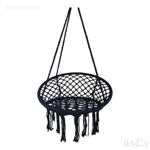 Продавам плетена люлка - стол, снимка 1