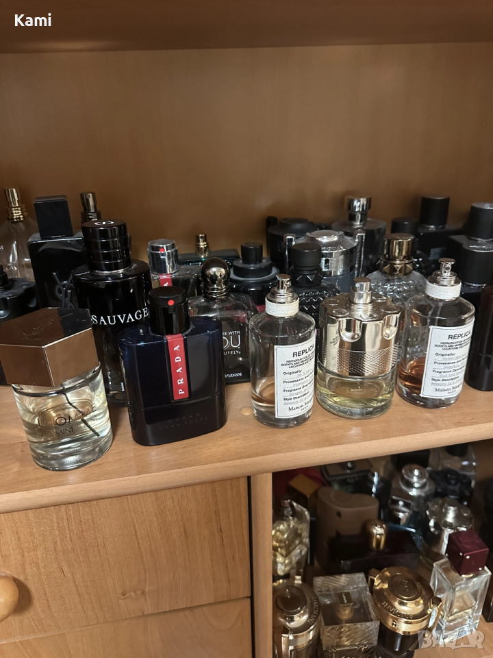Маркови мъжки и унисекс парфюми Prada, YSL, Azzaro, Replica, снимка 1