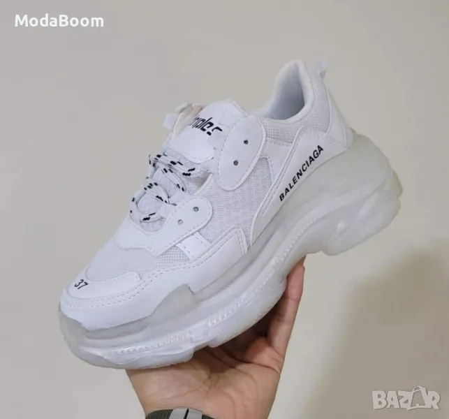 Balenciaga бели дамски маратонки , снимка 1