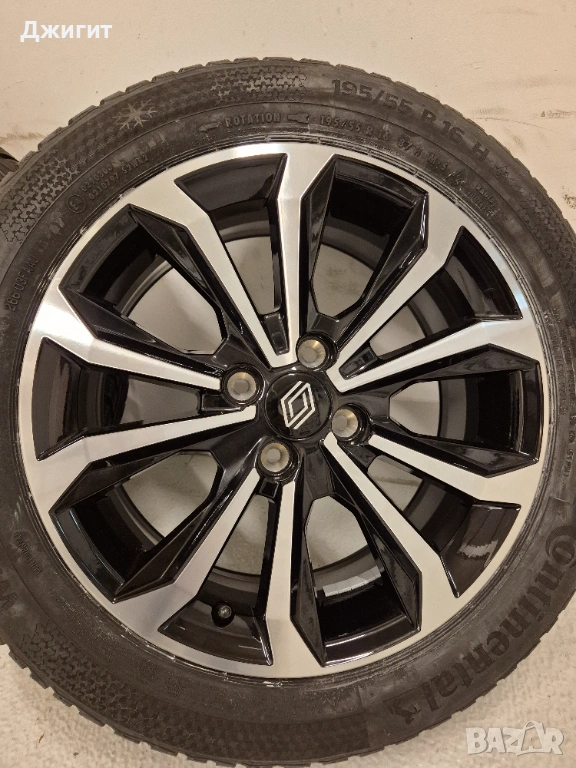 Renault Clio чисто нов зимен комплект 195 55 R16 87H, снимка 1