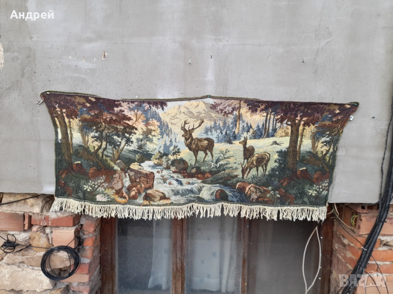 Старинен ковьор,покривка за стена #286, снимка 1