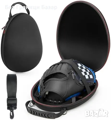 Нова Чанта кутия за бейзболни ръкавици с EVA защита, удобна за пътуване, снимка 1