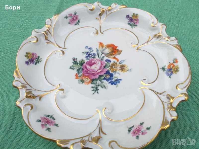 Rococo VEB JLMENAU 1426/ 1934г Порцелан немски, снимка 1