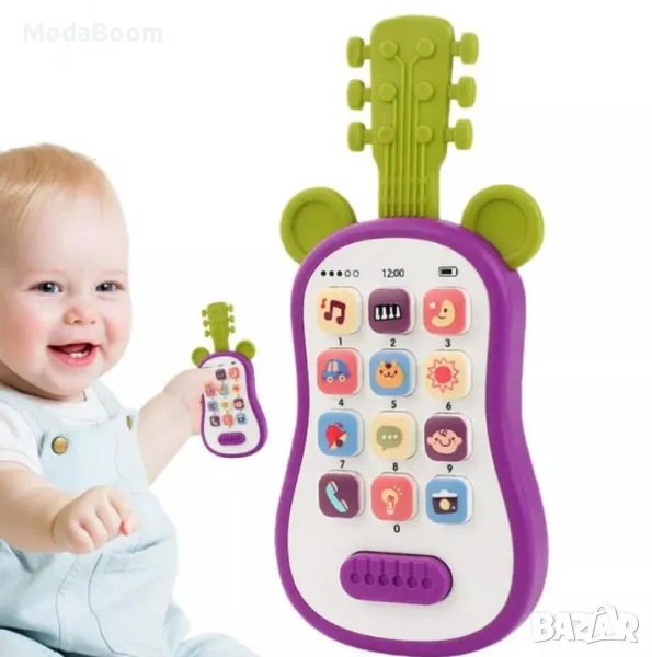 Детски телефон Играчка за ранно обучение – Преносим образователен смартфон, снимка 1