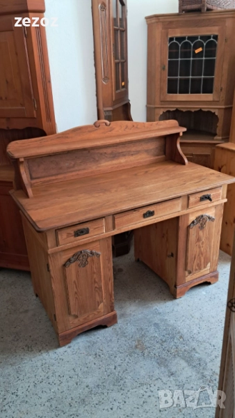 Бюро антикварно масив, снимка 1