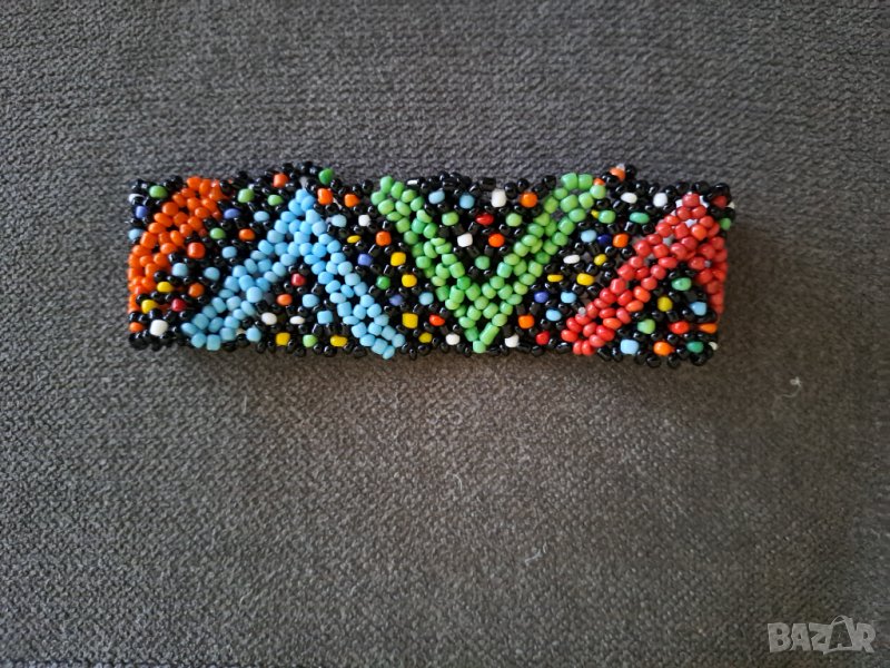 Гривна от цветни мъниста, снимка 1