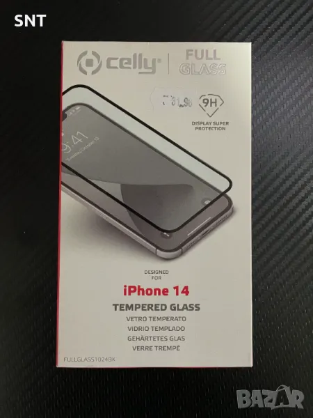 Закален стъклен протектор Cellular За Iphone 14 , снимка 1
