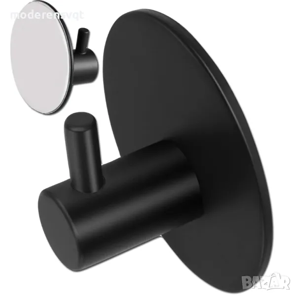 Кръгла закачалка за кърпи стомана, снимка 1