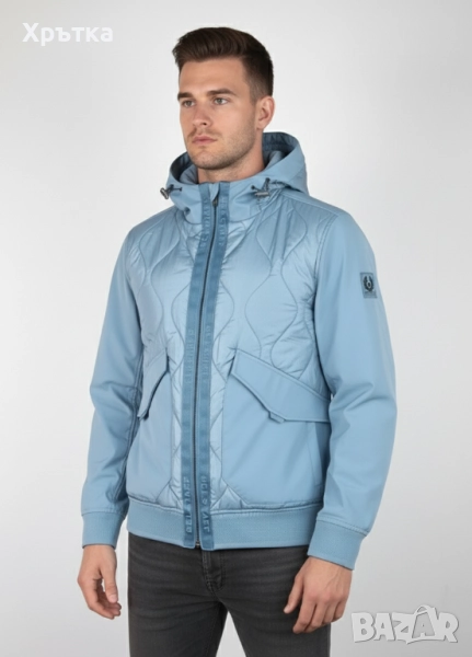 Belstaff Limiter Quilted Hybrid - Оригинално мъжко яке размер 50 / M-L, снимка 1