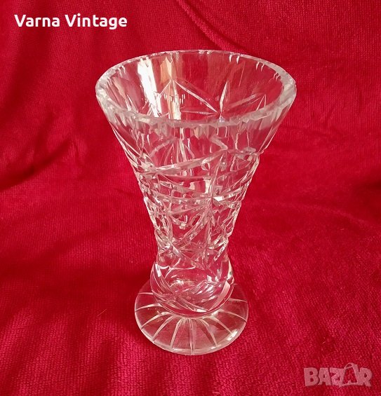 Кристална ваза., снимка 1