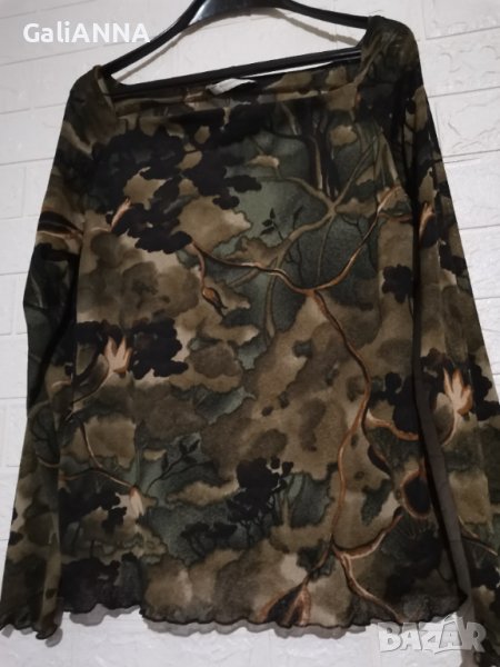 СТРАХОТНА И ЕФЕКТНА БЛУЗА XL, снимка 1