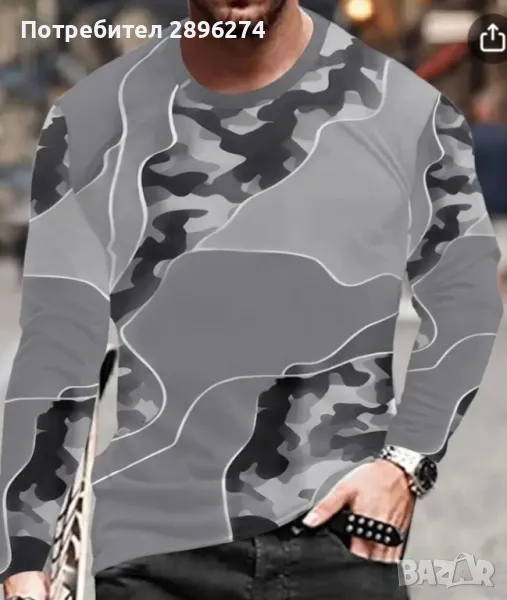  Мъжки блузи, дълъг ръкав, XL   , снимка 1