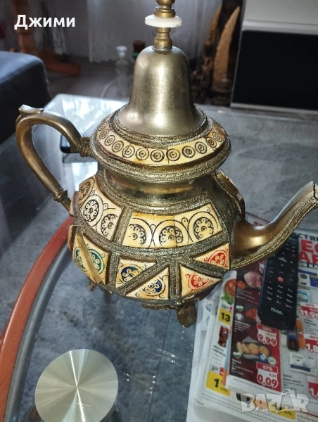 много стар чайник, снимка 1