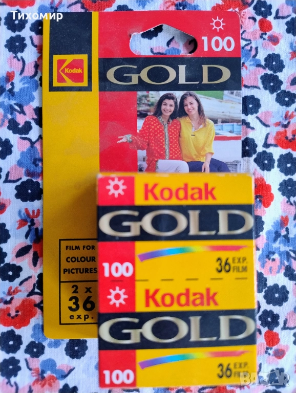 Винтидж фото лента Kodak GOLD 100 (36 кадъра), снимка 1