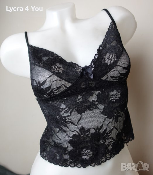 80В къс дантелен топ/бюстие, снимка 1