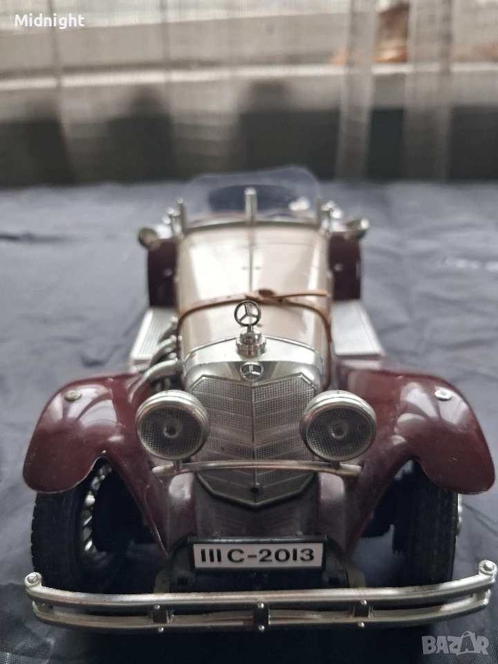 Mercedes Benz SSK (1928) . 1:18, снимка 1