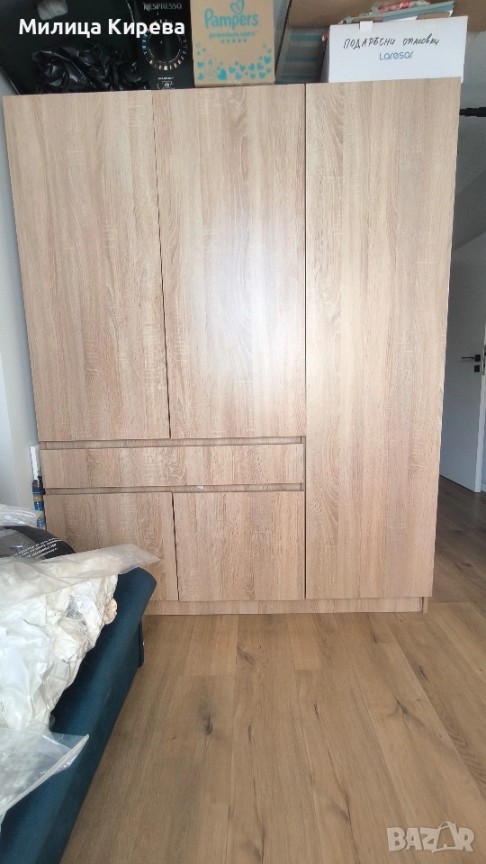Гардероб Полин L - мебели Виденов, снимка 1