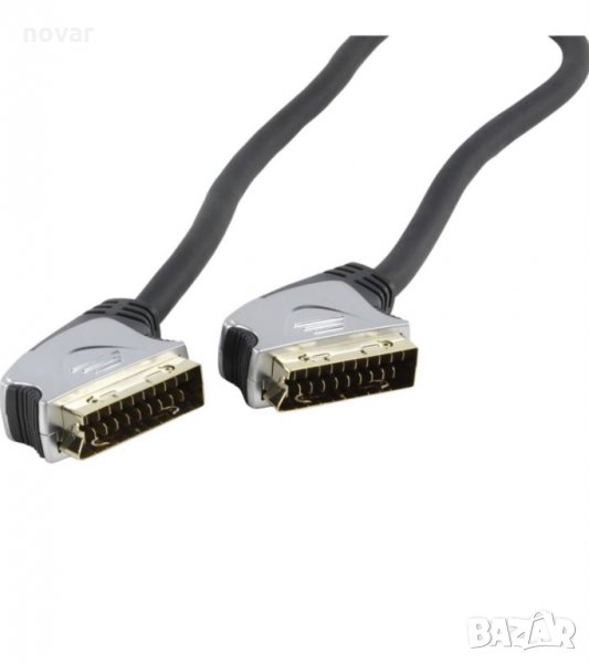 Скарт кабел 1,50м SCART CABLE HQ Silver Series в Стойки, 3D очила ...