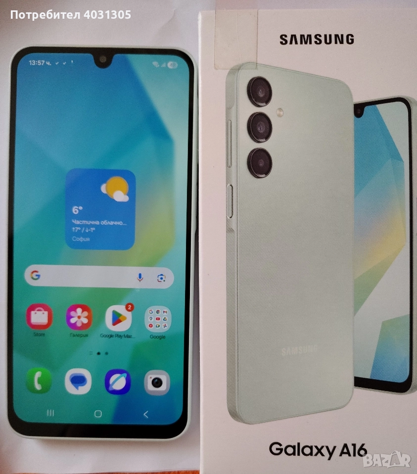 Samsung Galaxy A 16 - Чисто нов , снимка 1